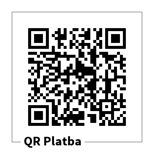 QR kód pro platbu 50 Kč